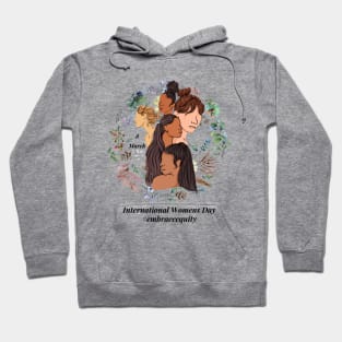 embrace equity international women's day 2023 Hoodie